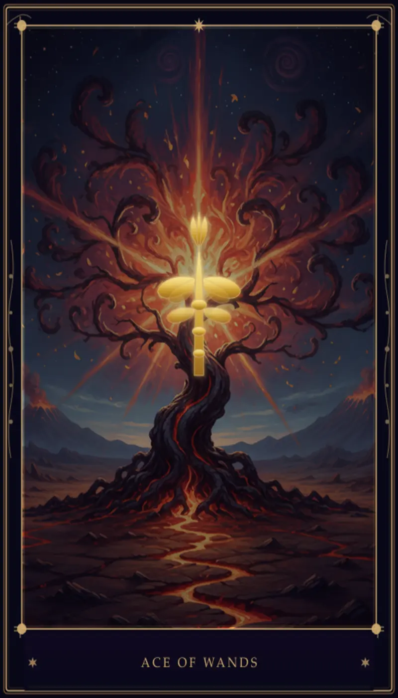 As de Bastos: Significado en el Tarot, Posiciones y Combinaciones