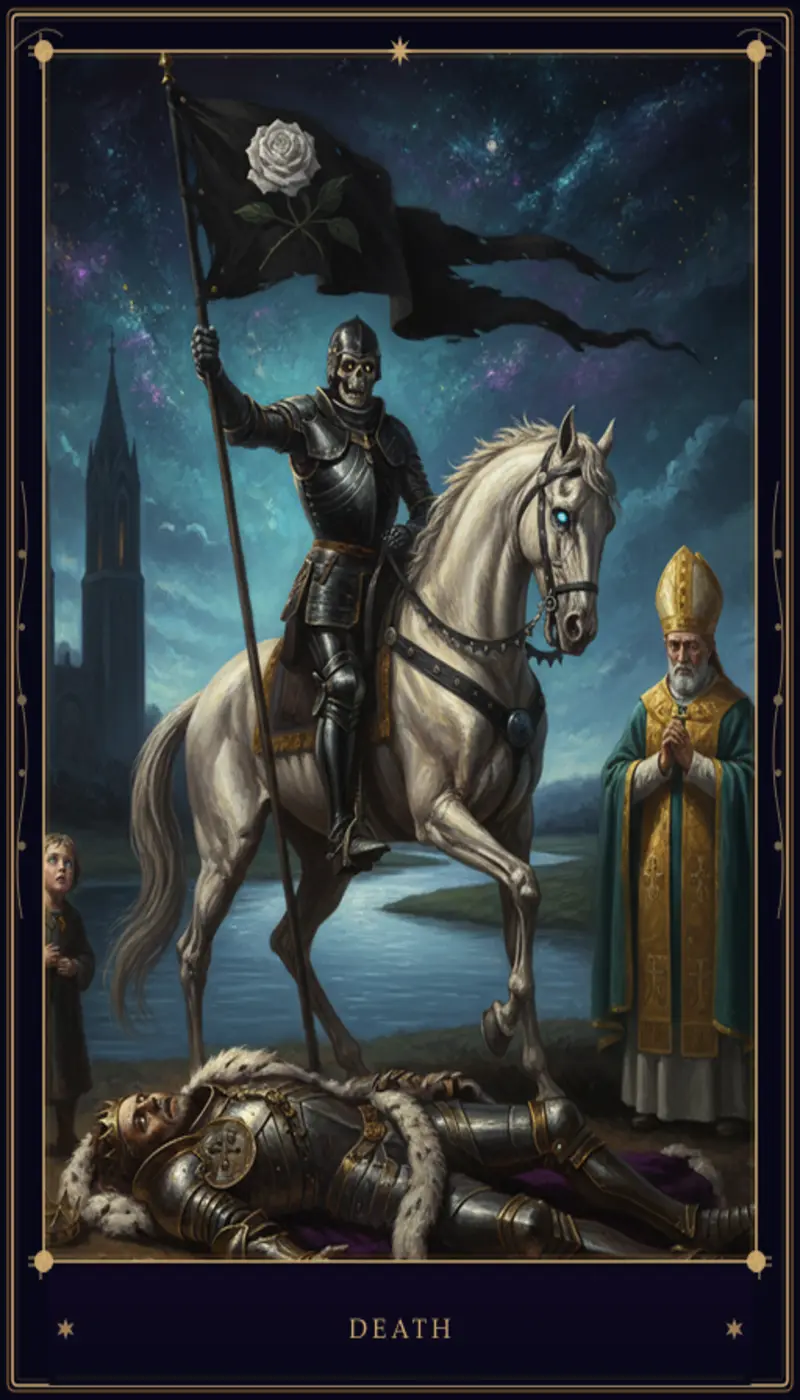 The Death Tarot Card: Complete Meaning Guide for Upright & Reversed