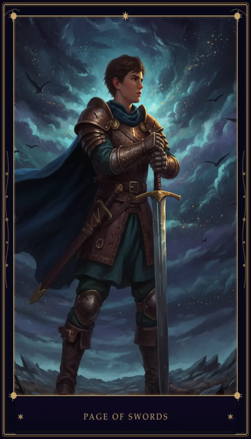 Valete de Espadas no Tarot: Significado, Combinações e Interpretações