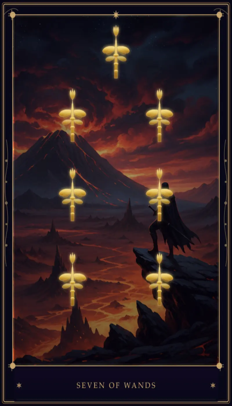 Sete de Paus no Tarot: Significado, Combinações e Interpretação
