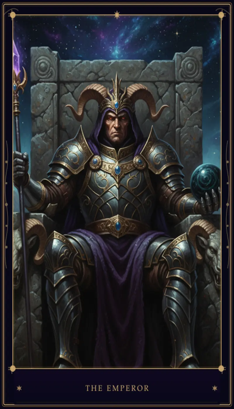 The Emperor Tarot Card Meaning: Power, Authority & Leadership Guide