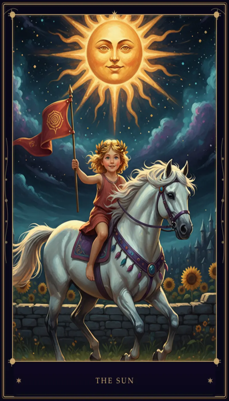 O Sol no Tarot: Significado, Interpretação e Combinações