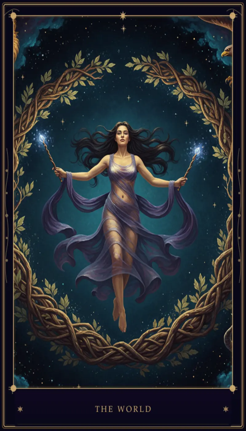 The World Tarot Card Meaning - Complete Guide to Completion and Fulfillment