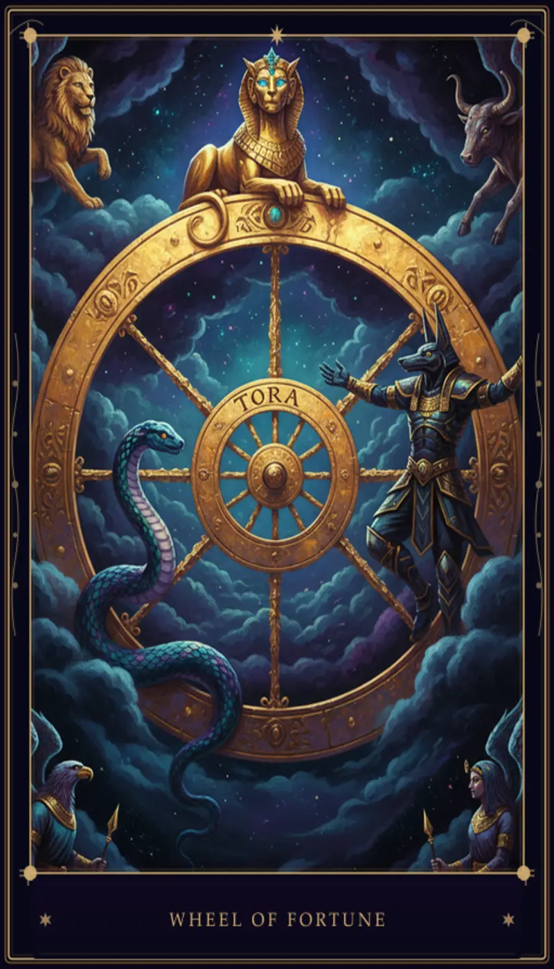 Wheel of Fortune Tarot Card Meaning | Complete Guide