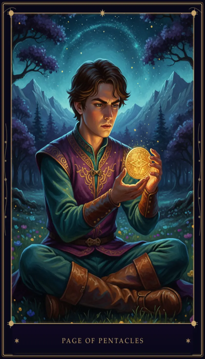 Sota de Oros en el Tarot: Significado, Interpretación y Guía Completa